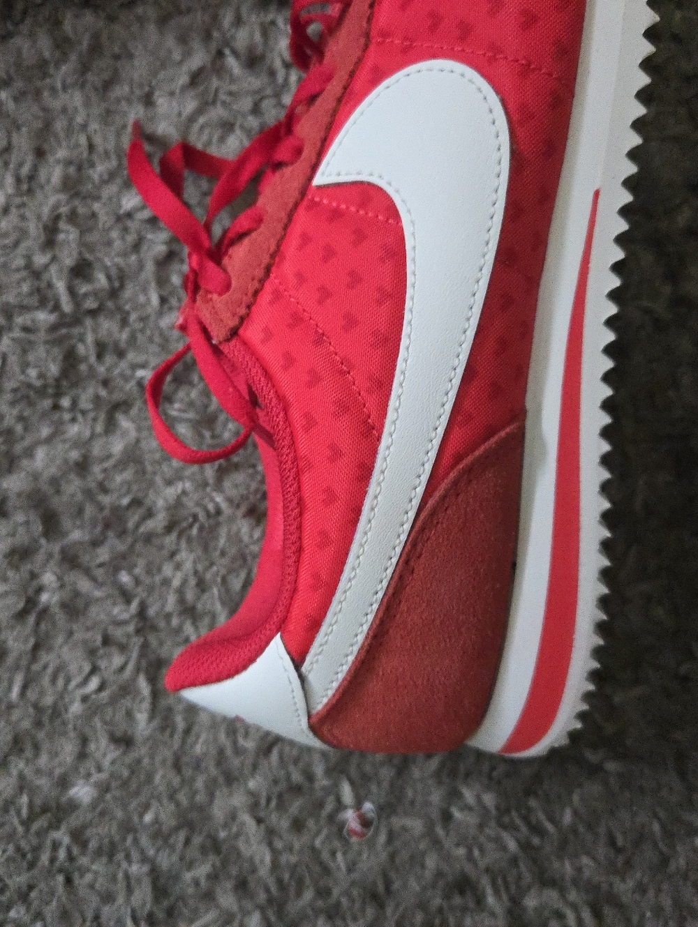 Nike Kids Cortez Bg Youth Size 6y Red And White Valentines Day 032026 - Picture 7 of 11